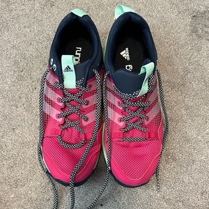adidas Pink and Mint Athletic Shoes